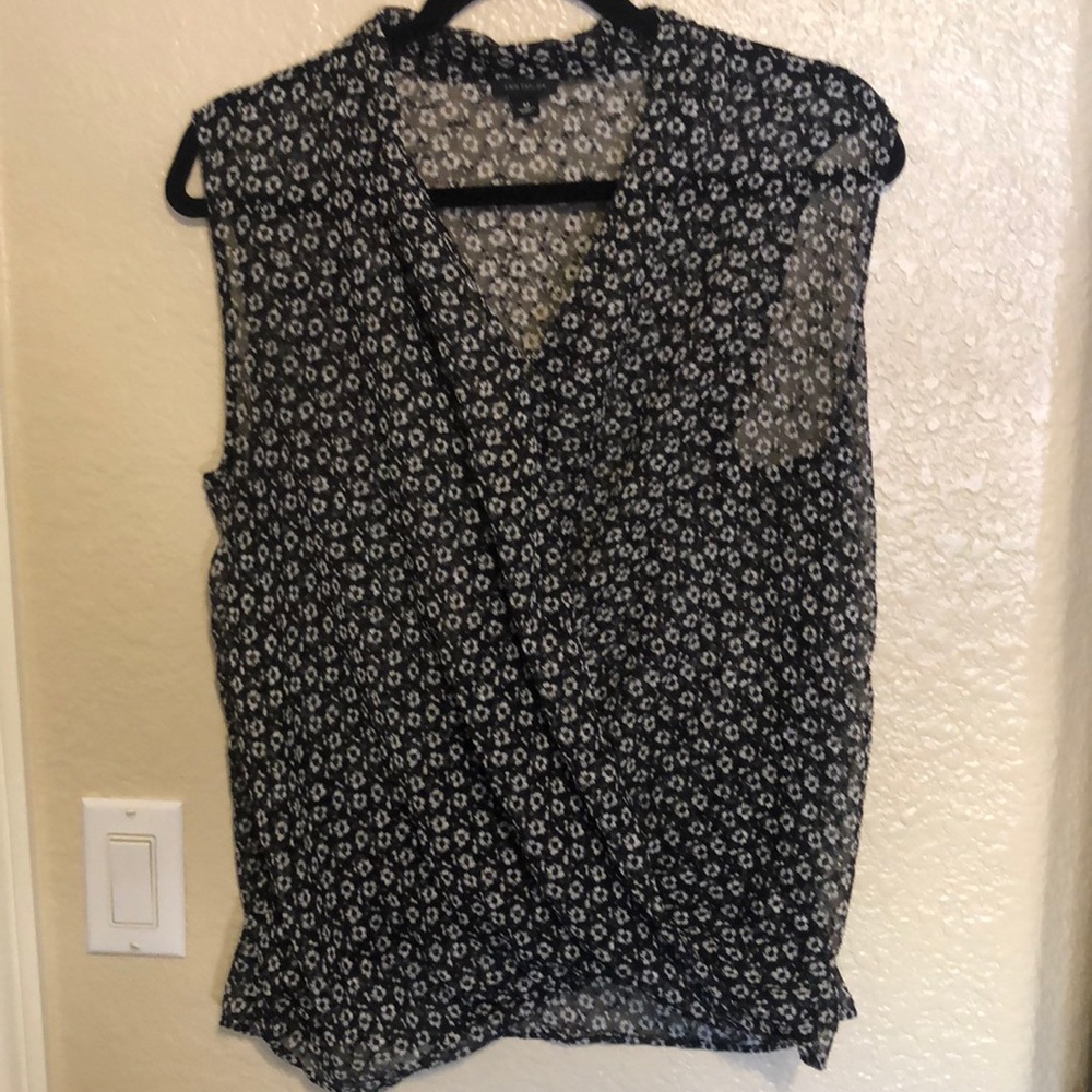Ann Taylor Floral Blouse